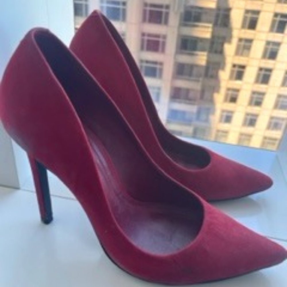 Schutz Gilberta Pump - Rubi Wine - size 7
